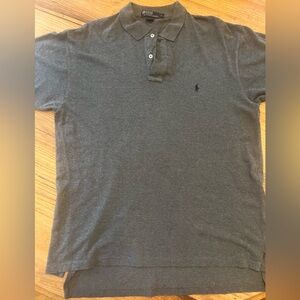 Ralph Lauren Charcoal Polo Shirt for Men